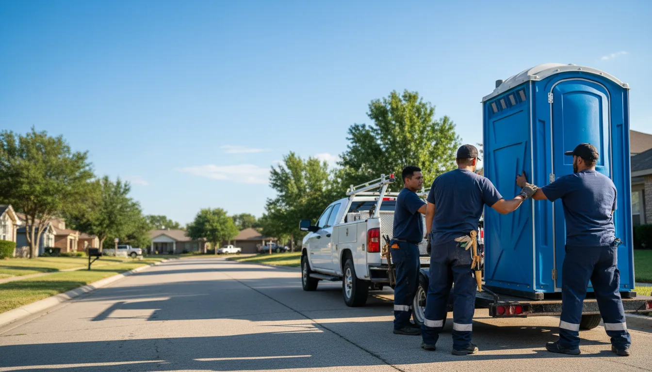Portable Toilet Rental in Valmeyer, IL near me